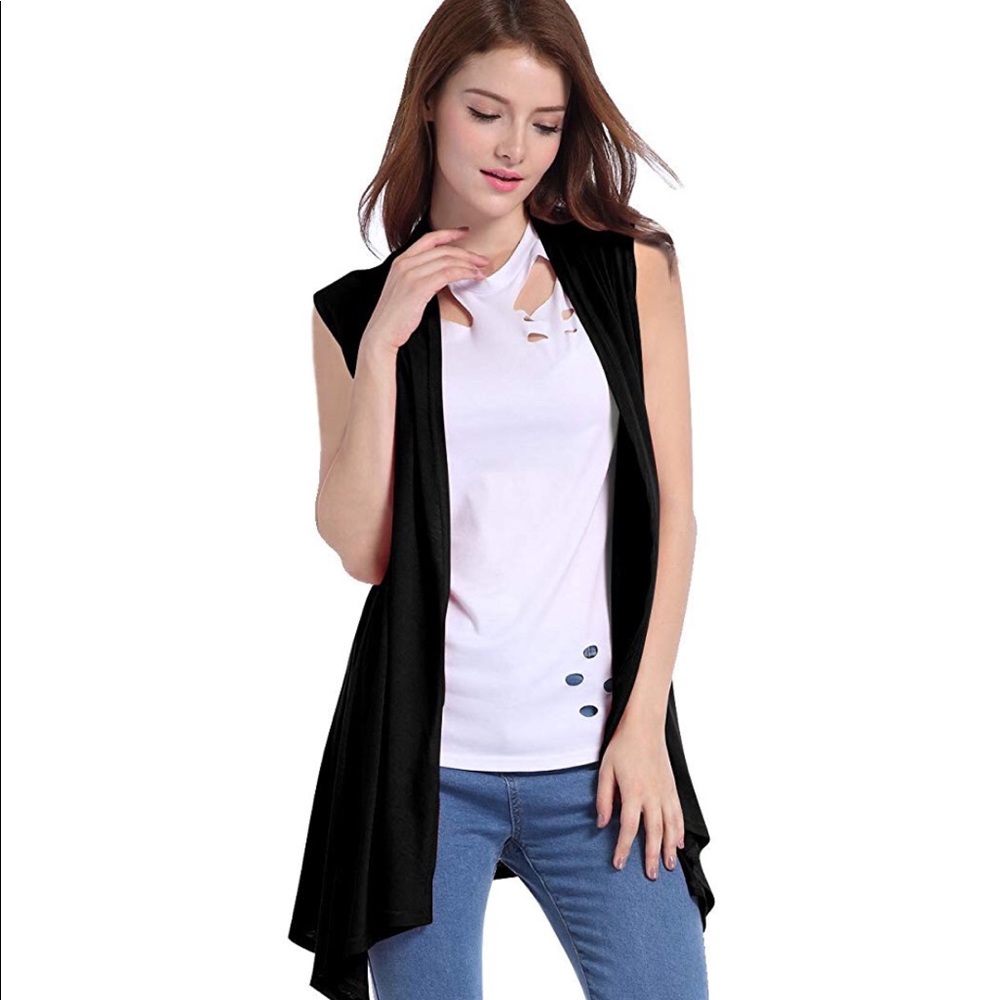 Sleeveless Cardigan